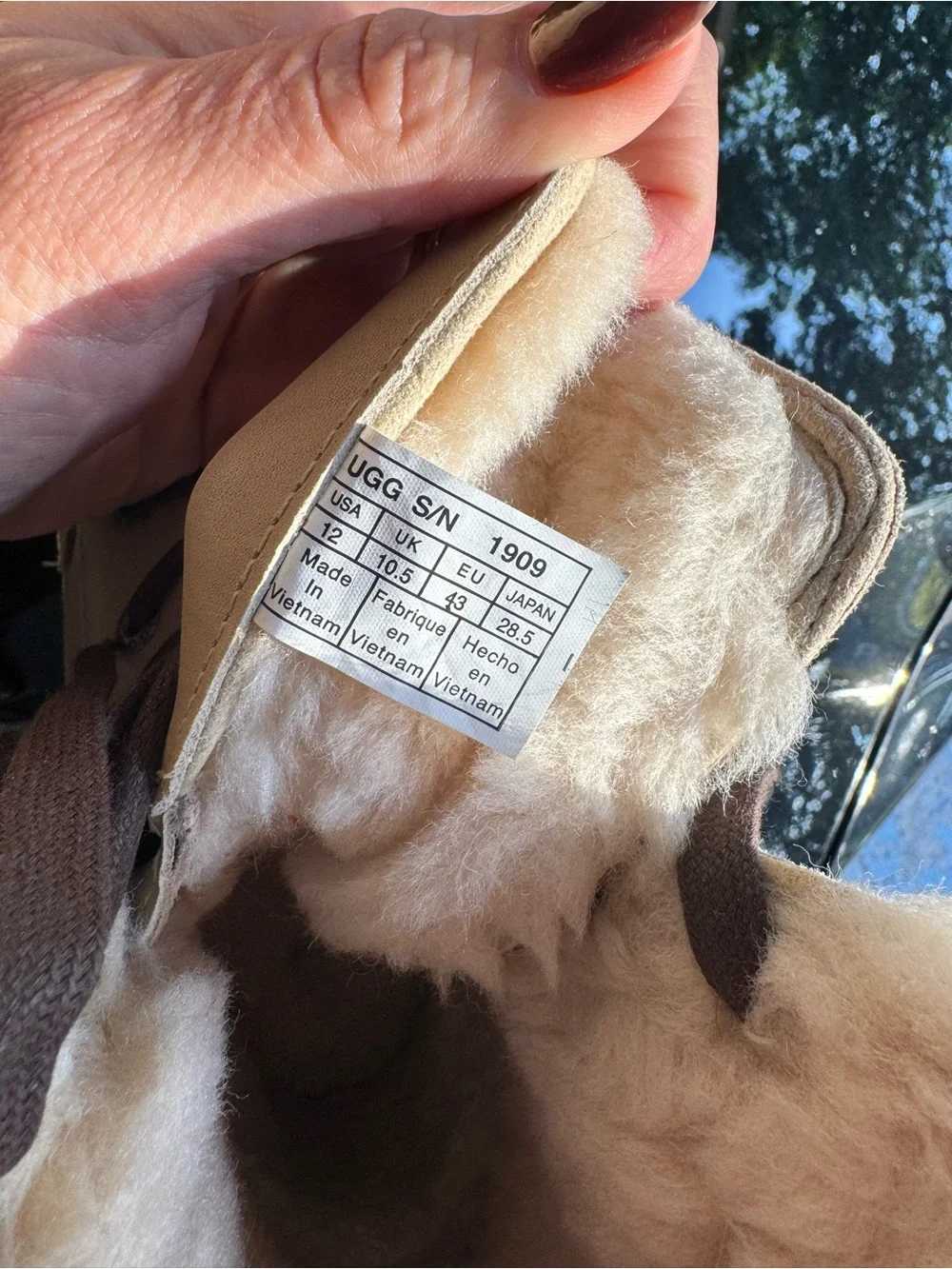 UGG Women’s Tan and Brown Lace-Up Winter Boot